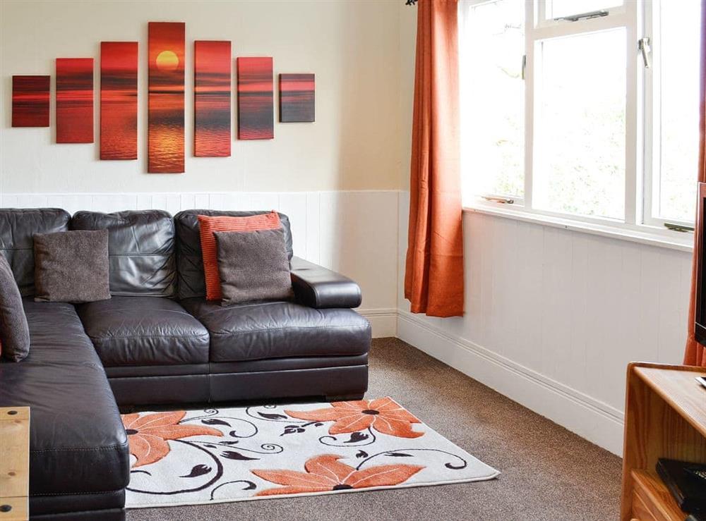 Comfortable living area at Beech Cottage in Ilfracombe, Devon