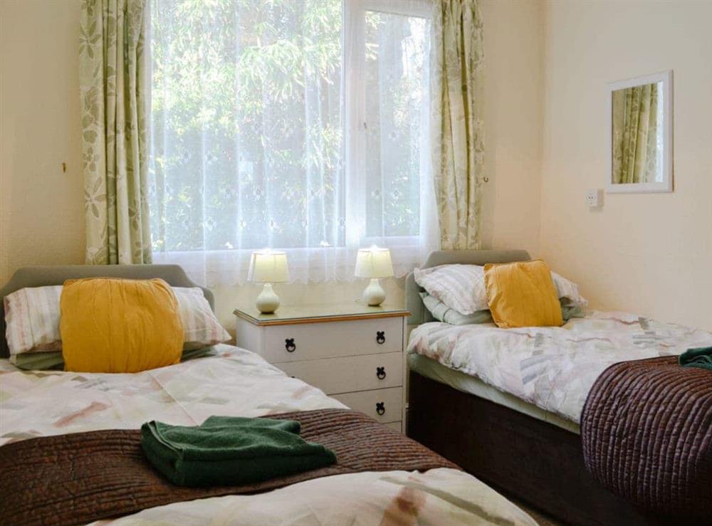 Twin bedroom at Beech Cottage in Ilfracombe, Devon