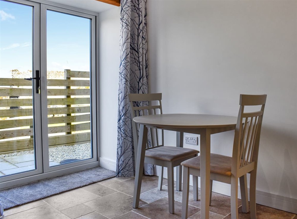 Dining Area at Beech Cottage in Inwardleigh, near Okehampton, Devon