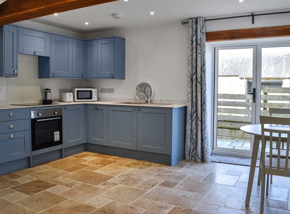 Kitchen/diner at Beech Cottage in Inwardleigh, near Okehampton, Devon