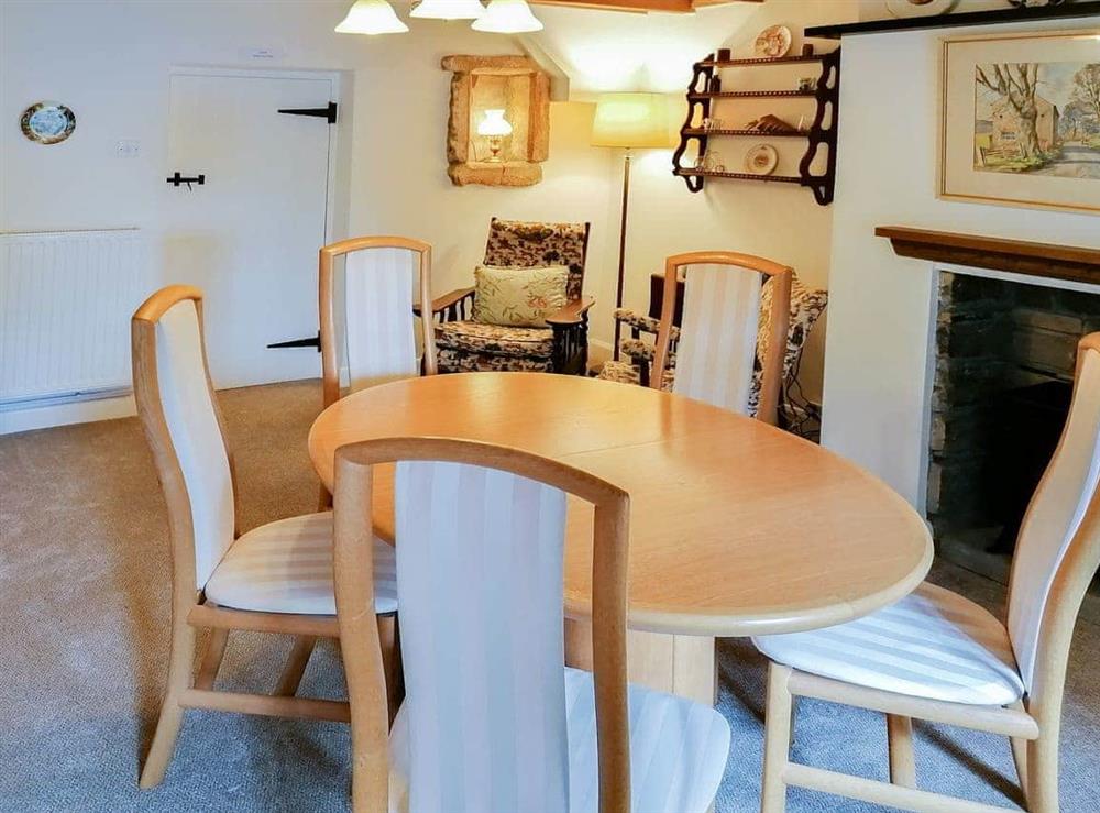 Dining room at Beech Cottage in Leyburn, North Yorkshire