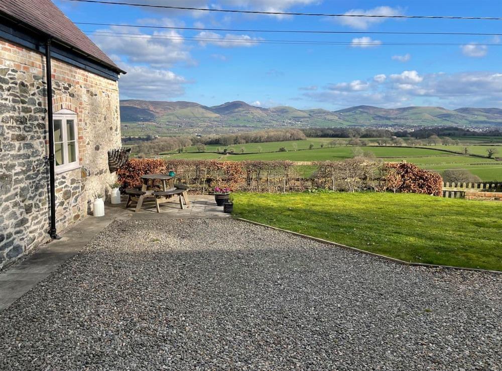 View at Beech Cottage in Llanrhaeadr, near Denbigh, Denbighshire