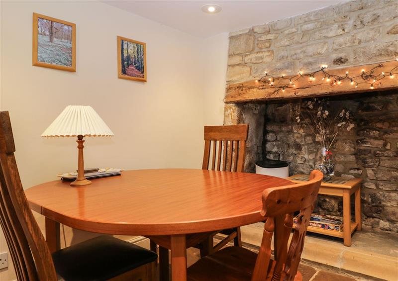 This is the dining room at Beech Cottage, Randwick near Stroud