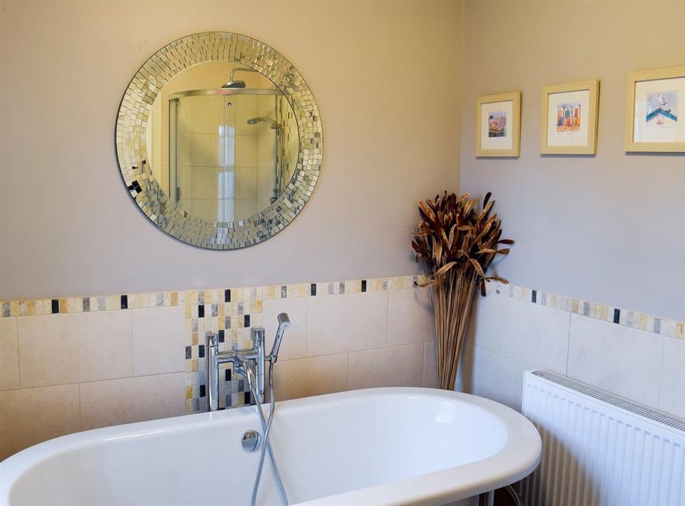 Bathroom at Beech Cottage in Scalby, near Scarborough, North Yorkshire