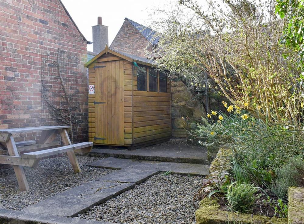 Rear courtyard garden (photo 2) at Beech Cottage in Scalby, near Scarborough, North Yorkshire