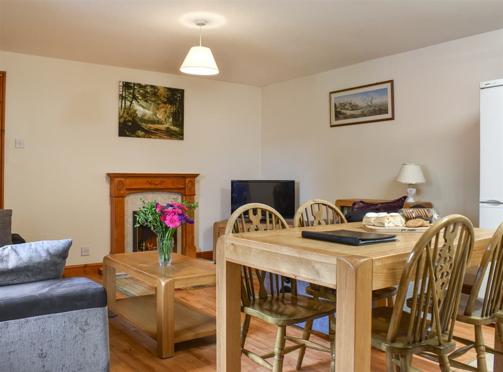 Dining Area at Beech Cottage in Sneaton, near Whitby, North Yorkshire