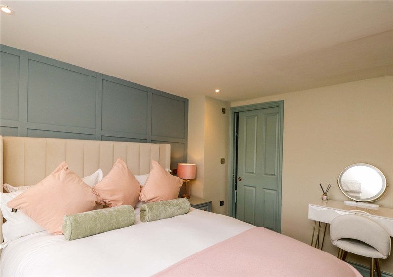 One of the bedrooms at Beech, Elcot near Kintbury