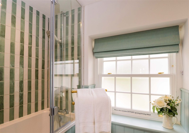 The bathroom at Beech, Elcot near Kintbury
