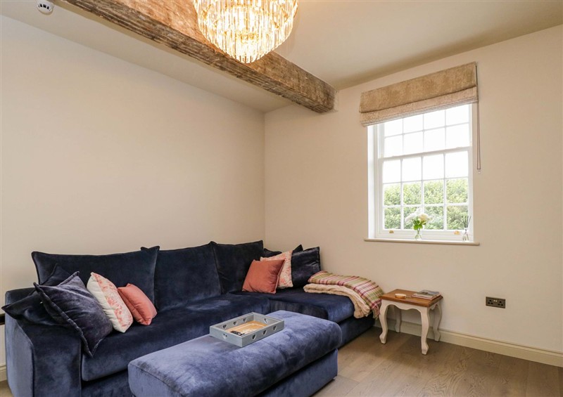 The living room at Beech, Elcot near Kintbury