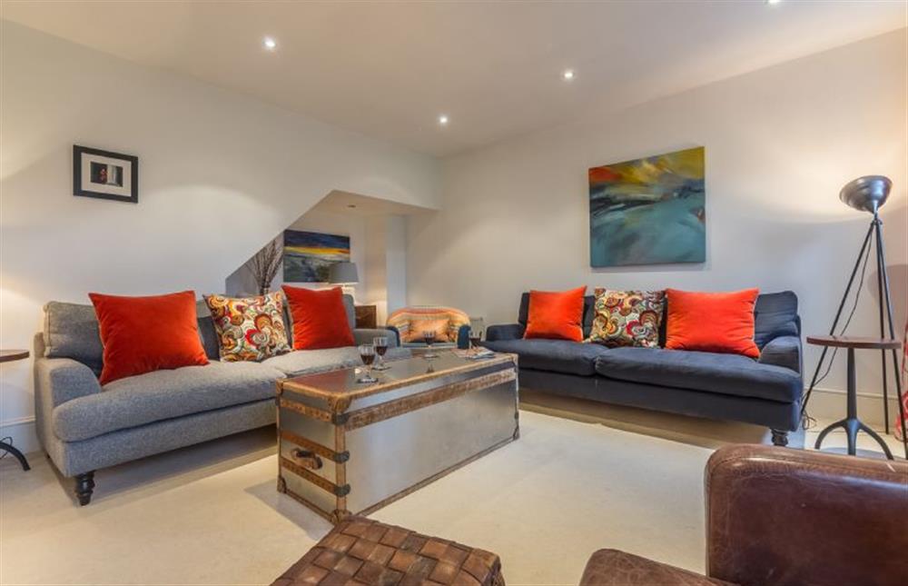 Ground floor: Space to relax in the sitting room at Beech House, Little Walsingham