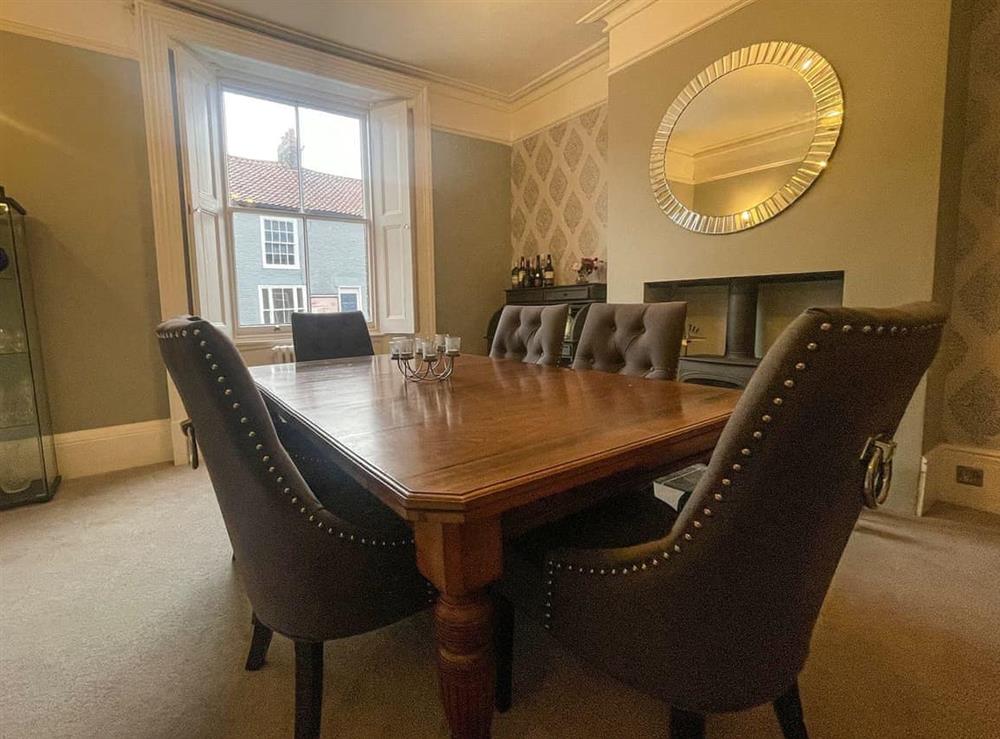 Dining room at Beech House in Wainfleet, near Skegness, Lincolnshire