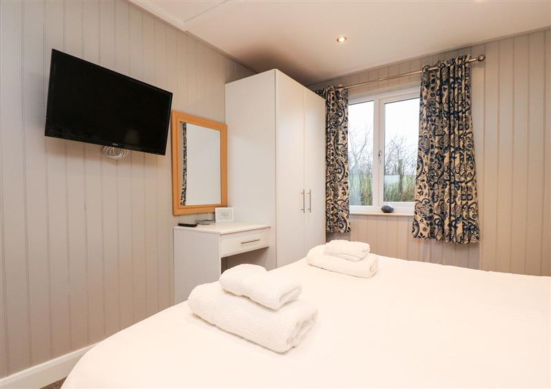 One of the 2 bedrooms at Beech Lodge, Goosnargh