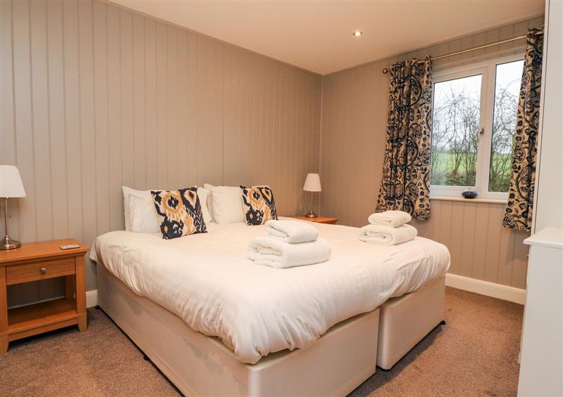 One of the bedrooms at Beech Lodge, Goosnargh