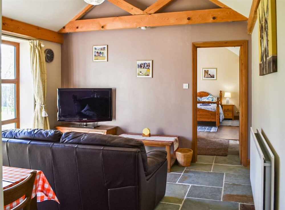 Living area at Beech Lodge in Malvern, Worcestershire