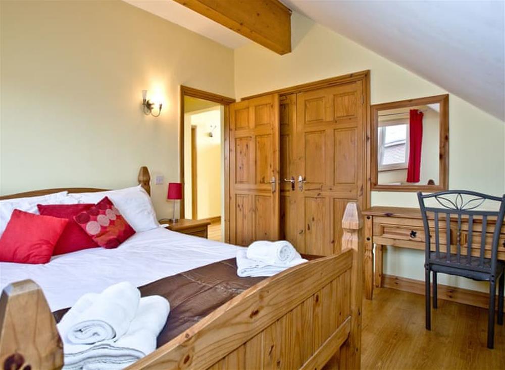 Double bedroom at Beech Lodge in Watergate Bay & Mawgan Porth, North Cornwall