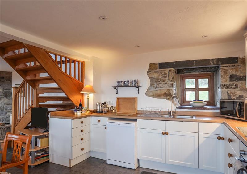 This is the kitchen at Beech Tree Cottage, Waunfawr