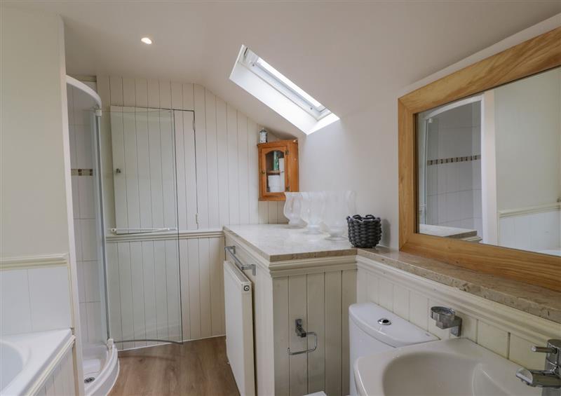 This is the bathroom at Beech Tree, Troon