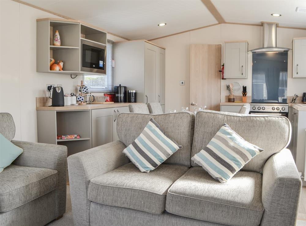 Open plan living space at Beech Tree View in Brigham, Cockermouth, Cumbria