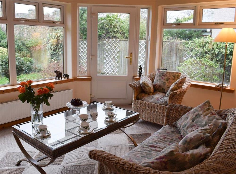 Conservatory at Beech Walk in Crail, Fife