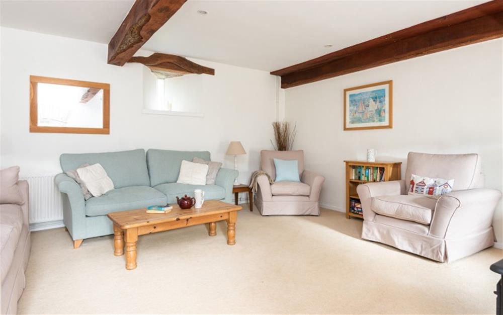 The comfortable living room. at Beeches in Slapton