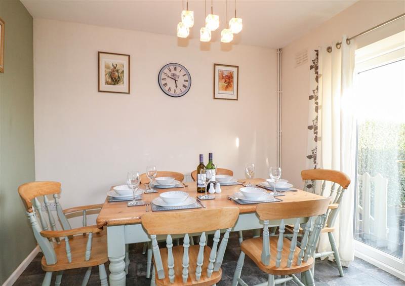 This is the dining room at Beechview, Foxt near Ipstones