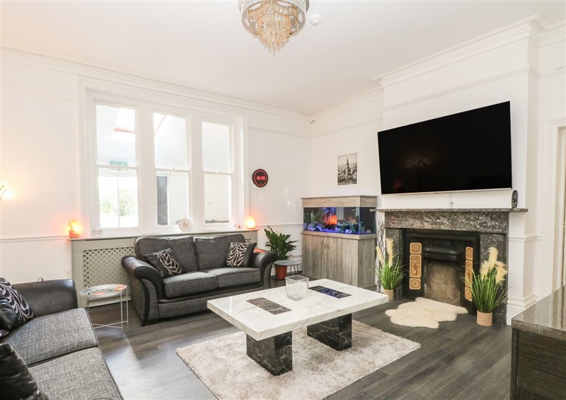 Relax in the living area at Beechwood House, Hadfield