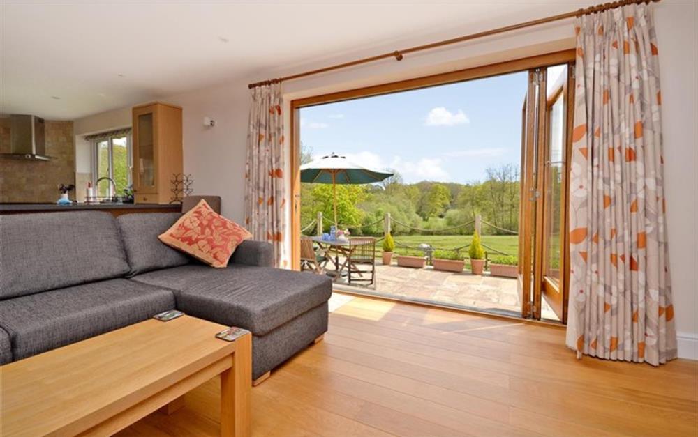 Lounge with views at Beecroft in Minstead