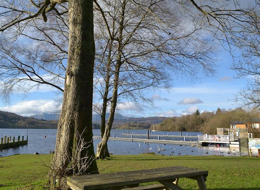 Lake Windermere and the beautiful surrounding countryside at Beega Apartment in Bowness on Windermere, Cumbria