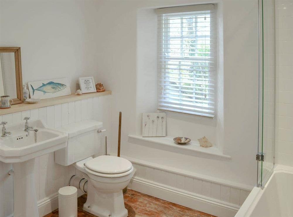 Bathroom at Beehive Cottage in St Breock, near Wadebridge, Cornwall