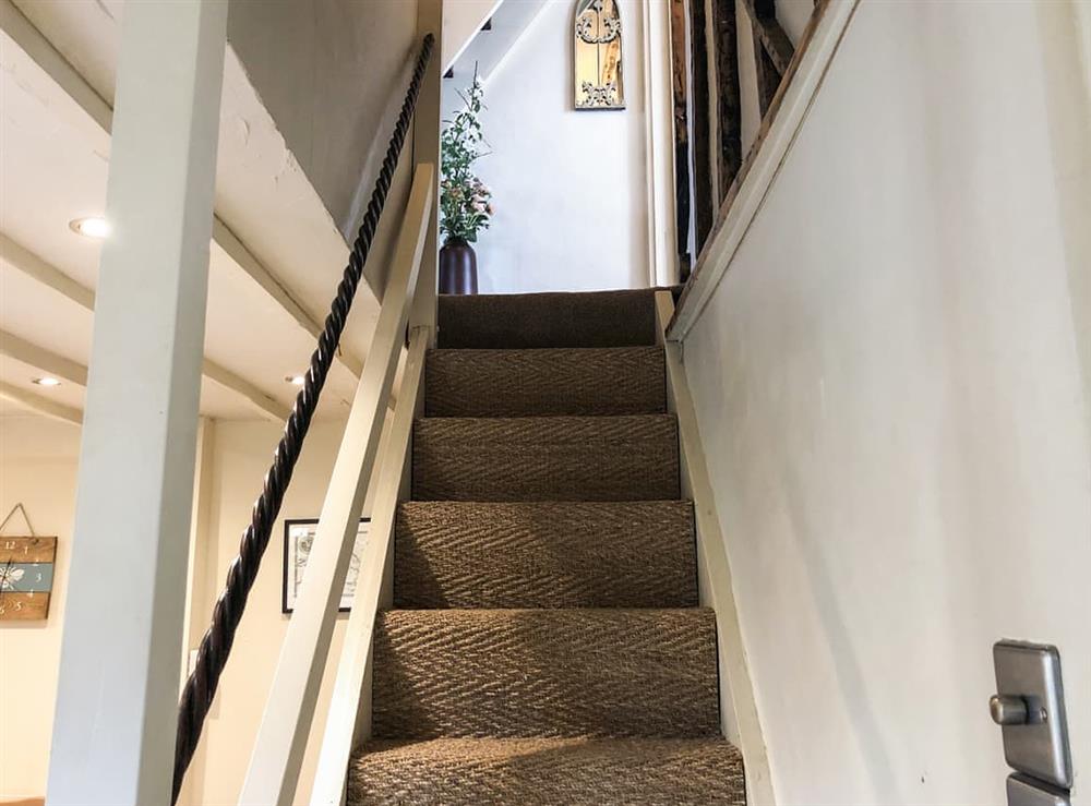 Stairs at Beehive Cottage in Tenterden, Kent