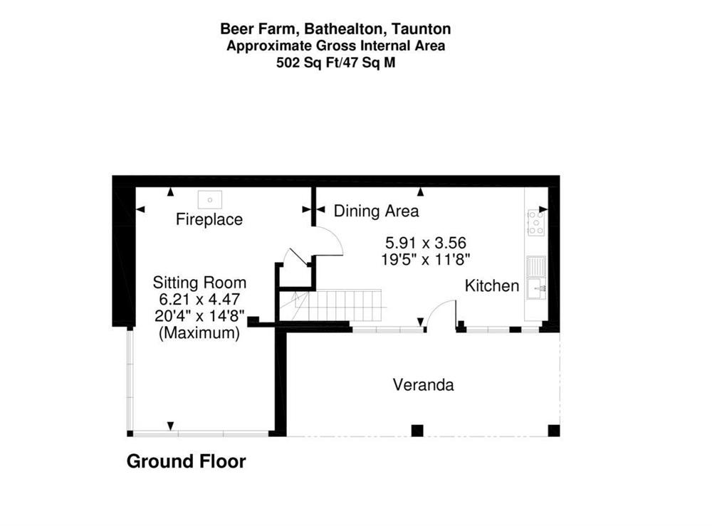 Floor plan of ground floor
