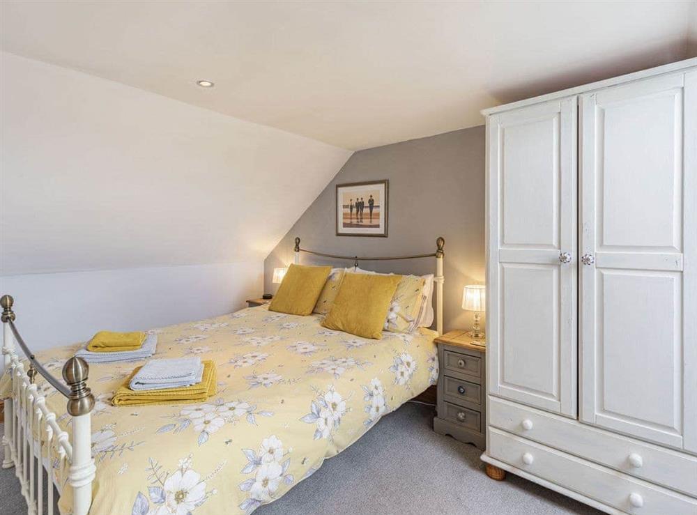 Double bedroom at Bees Cottage in Ancroft nr Berwick upon Tweed, Northumberland