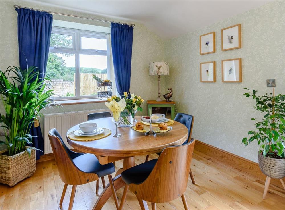 Dining Area at Bees Cottage in Staintondale, Scarborough, Yorkshire, North Yorkshire