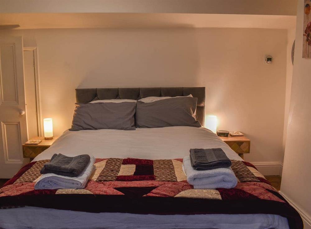Double bedroom at Beeton Cottage in Todmorden, West Yorkshire