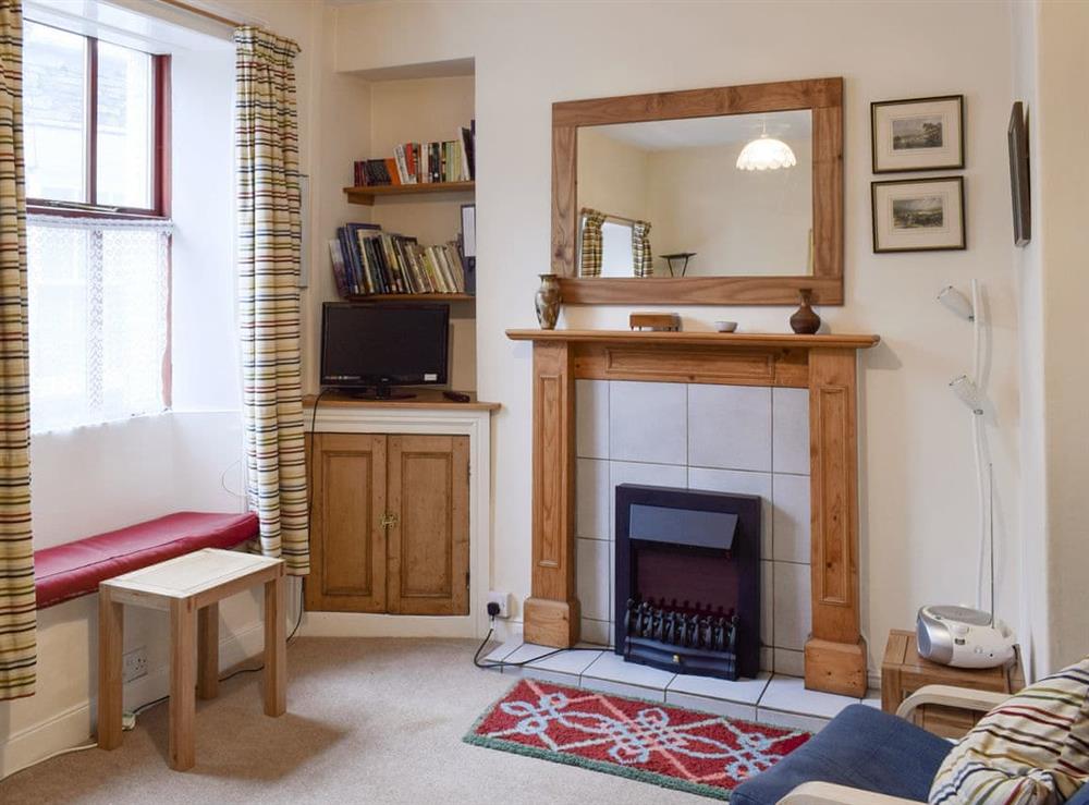 Welcoming living area at Begbie Cottage in Bowness-on-Windermere, Cumbria