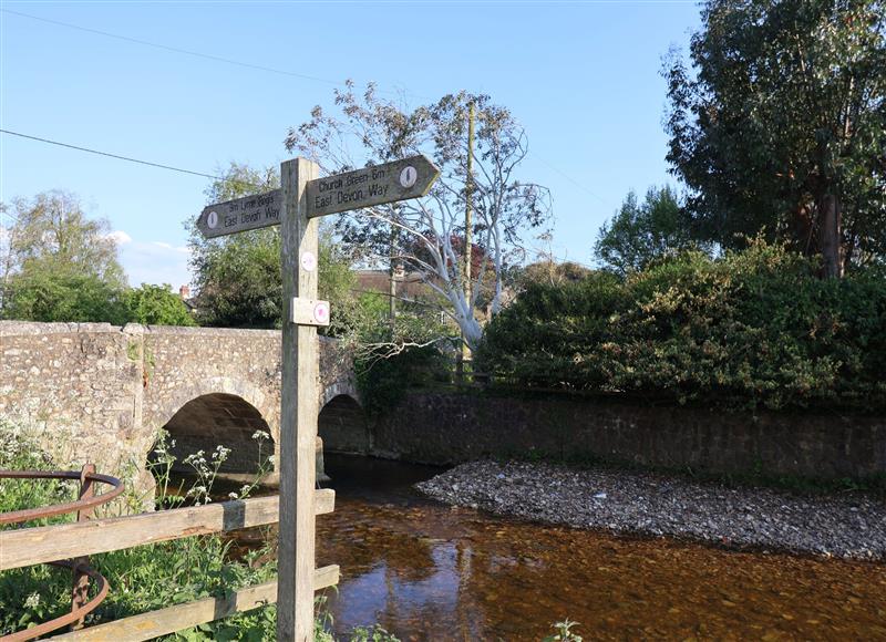 The setting around Belfry Cottage