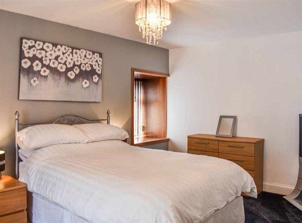 Double bedroom at Belgar Cottage in Cairnbulg, Aberdeenshire