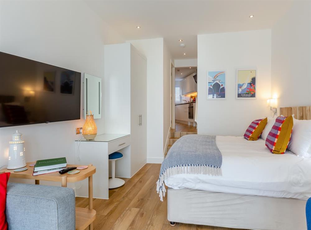 Bedroom area (photo 2) at Belgrave Sands Apartment 2 in Torquay Seafront, Devon