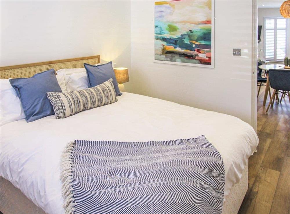 Double bedroom at Belgrave Sands Apartment in Torquay, Devon