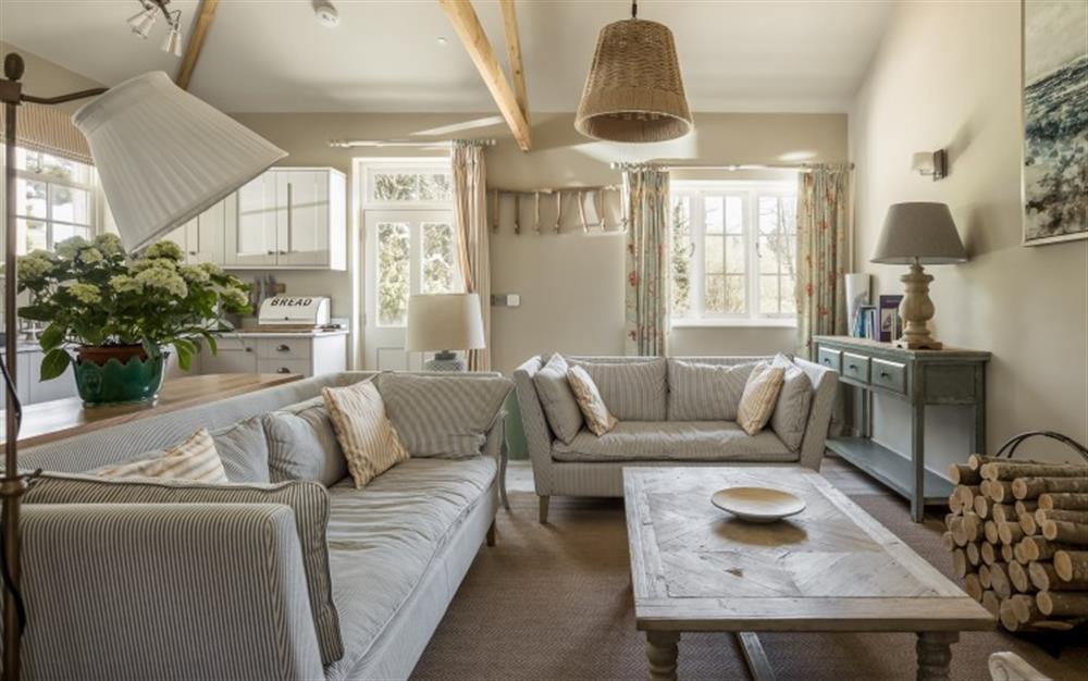 Relax in the living area at Bell Hatch in Sopley