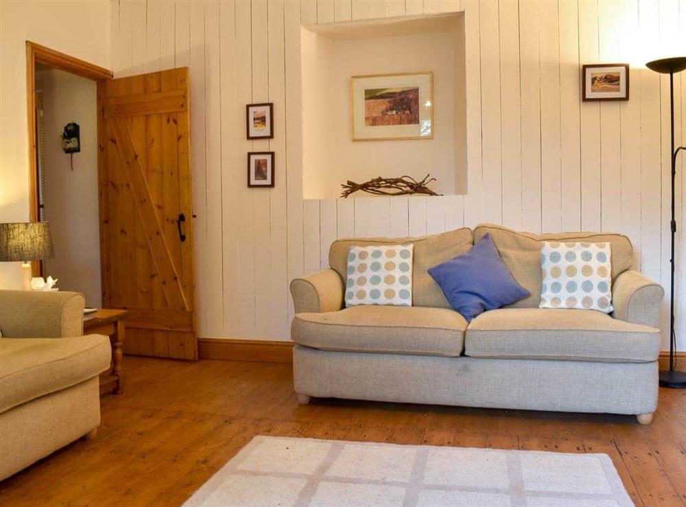 Comfortable living room at Bell Hill Cottage in Lindale, near Grange-over-Sands, Cumbria