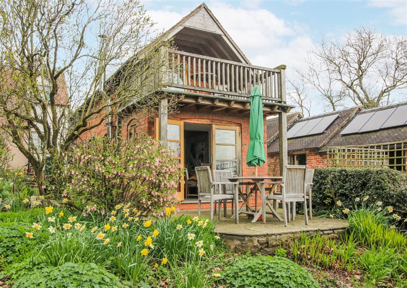 The setting at Bell House Cottage, Wistanstow near Craven Arms