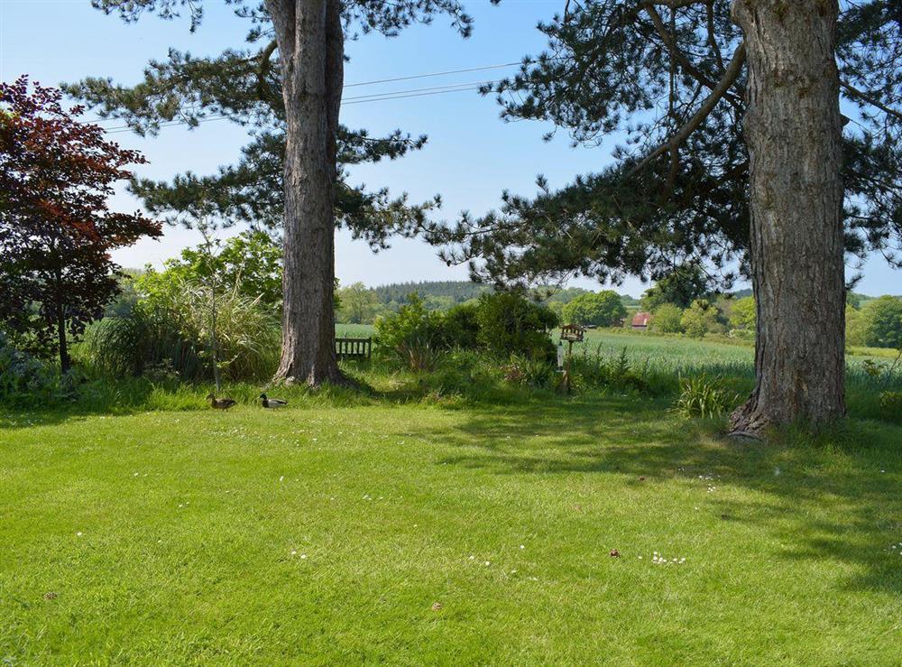 Spacious garden and grounds at Bella Vista in Ryde, Isle of Wight