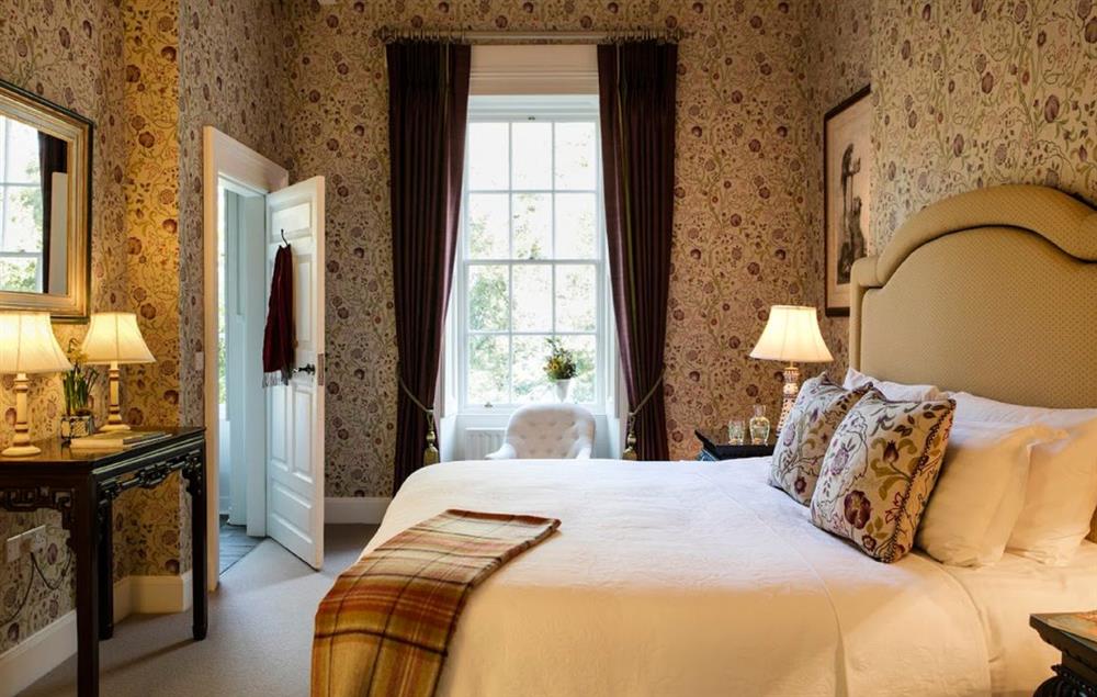 Double bedroom with disabled access including a lift to the first floor at Belle Isle Castle, Enniskillen