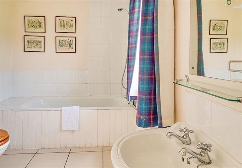 Bathroom in Cathcart’s Lodge at Belle Isle Estate in Lisbellaw, Nr. Enniskillen