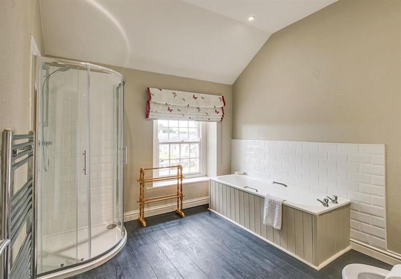 Bathroom in Coach House 2 at Belle Isle Estate in Lisbellaw, Nr. Enniskillen
