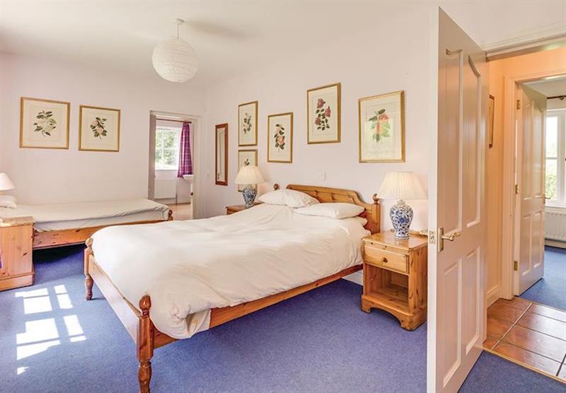 Double bedroom in Cathcart’s Lodge at Belle Isle Estate in Lisbellaw, Nr. Enniskillen