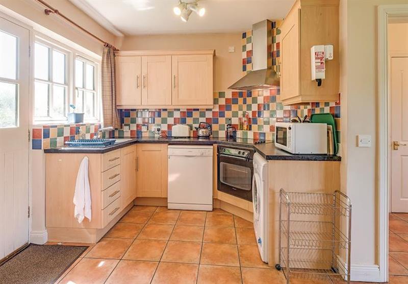 Kitchen in Cathcart’s Lodge at Belle Isle Estate in Lisbellaw, Nr. Enniskillen