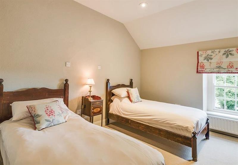 Twin bedroom in Coach House 2 at Belle Isle Estate in Lisbellaw, Nr. Enniskillen