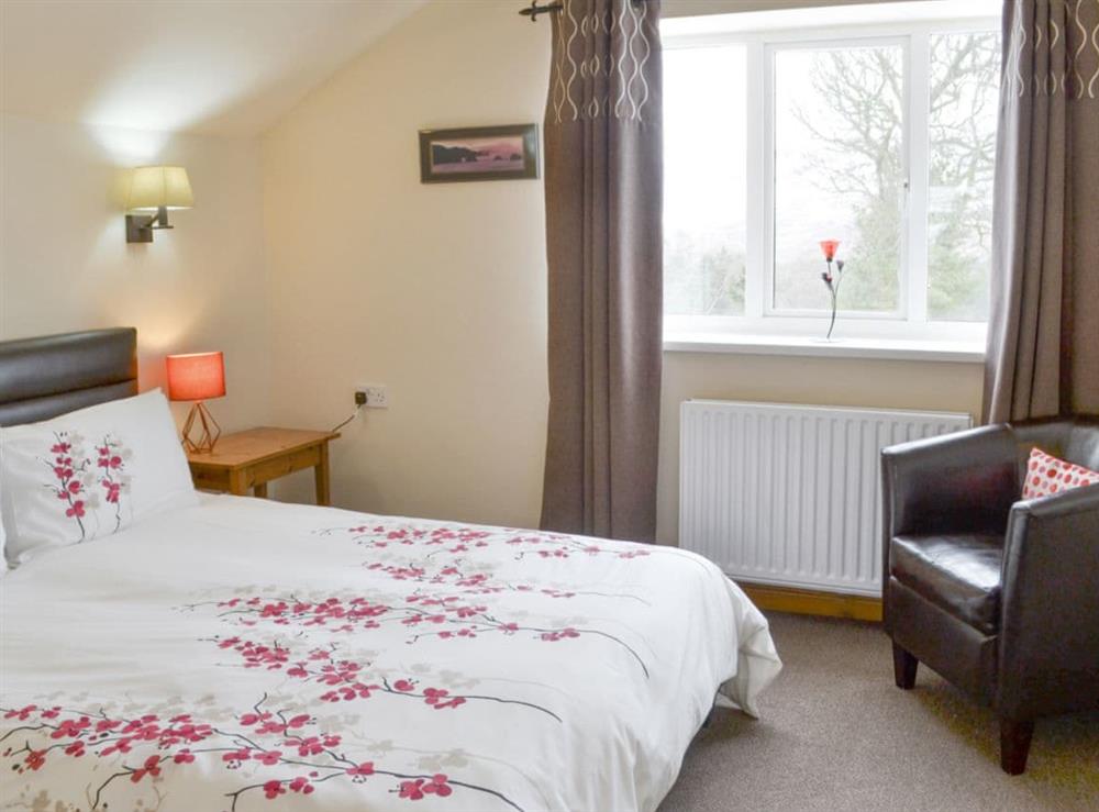 Peaceful double bedroom at Belle View in near Frosterley, County Durham, England